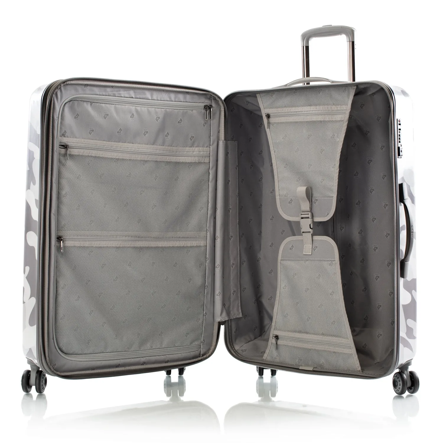 White Camo 30 Inch Fashion Spinner® Luggage