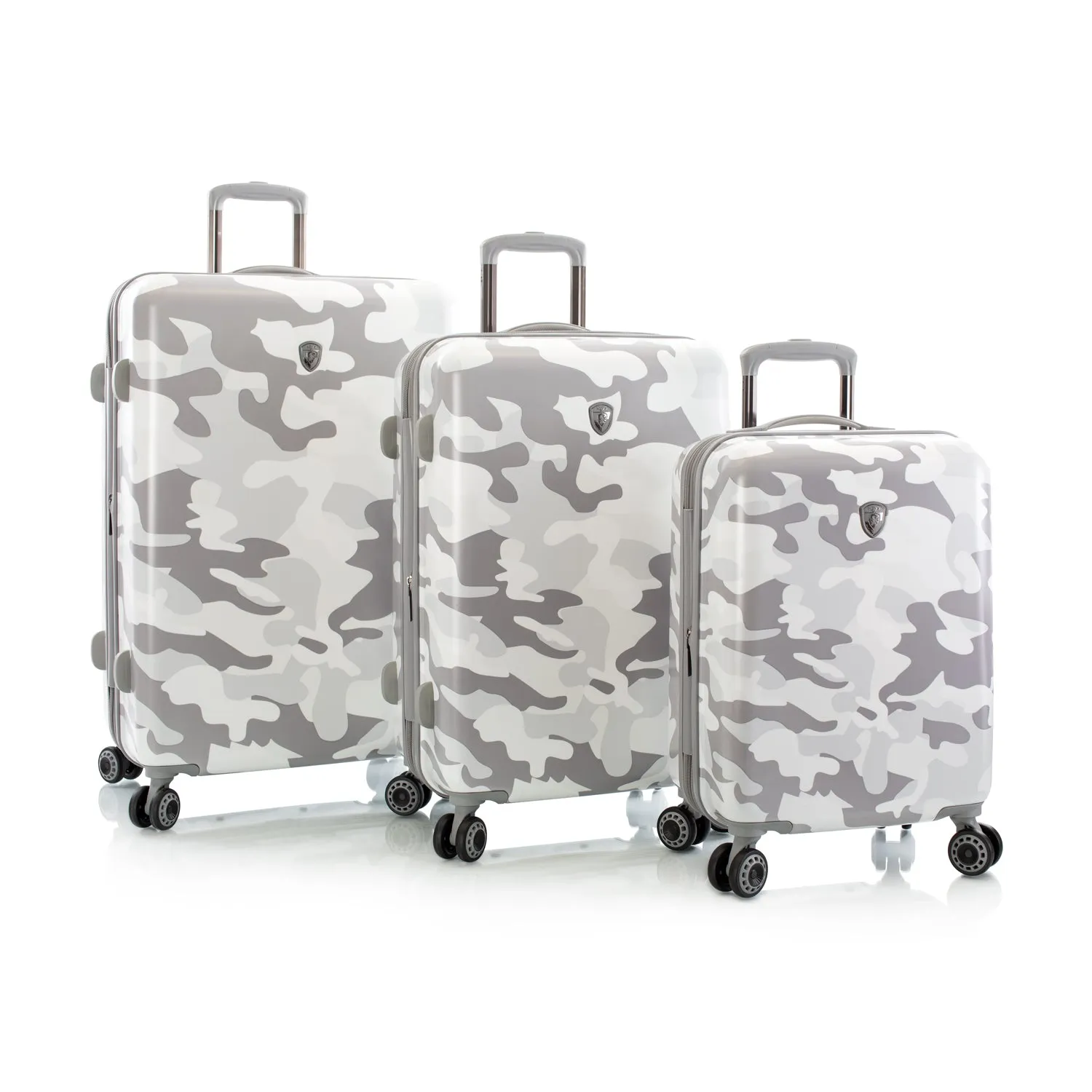 White Camo Fashion Spinner® 3 Piece Luggage Set