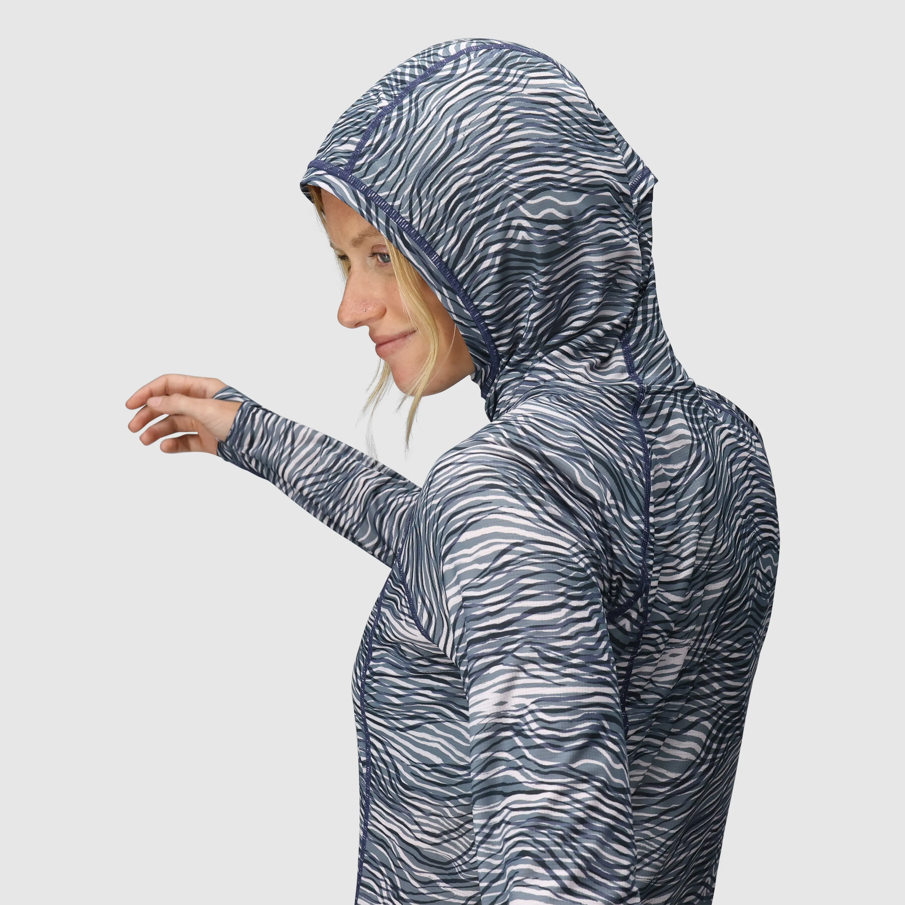 Women's Echo Printed Hoodie