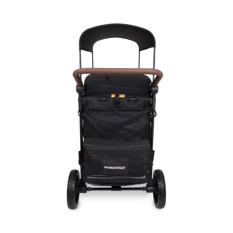 Wonderfold W6 Luxe Pro (6-Seater) Stroller Wagon (Jet Black)