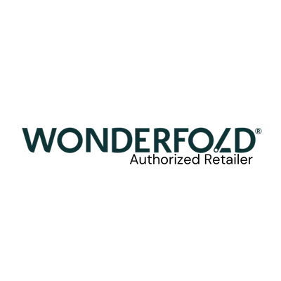 Wonderfold W6 Luxe Pro (6-Seater) Stroller Wagon (Jet Black)