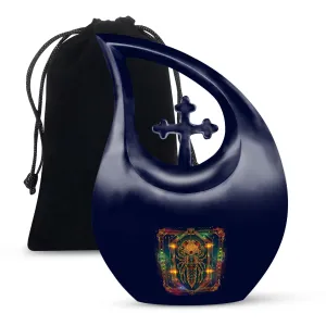 Zodiac Tribute Exquisite Memorial Urn For Ashes - A Timeless