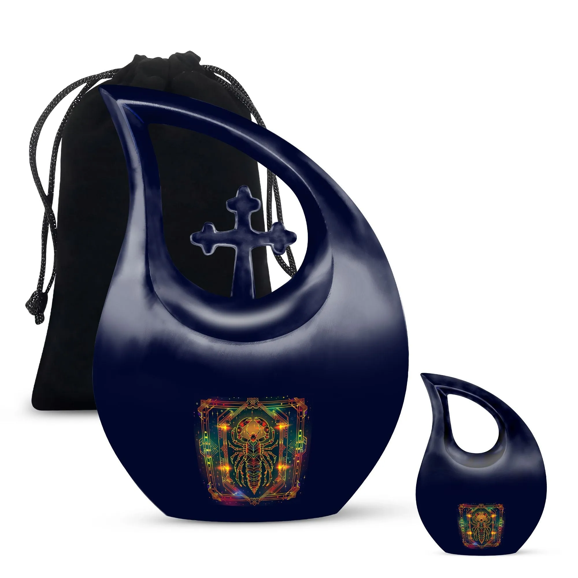 Zodiac Tribute Exquisite Memorial Urn For Ashes - A Timeless
