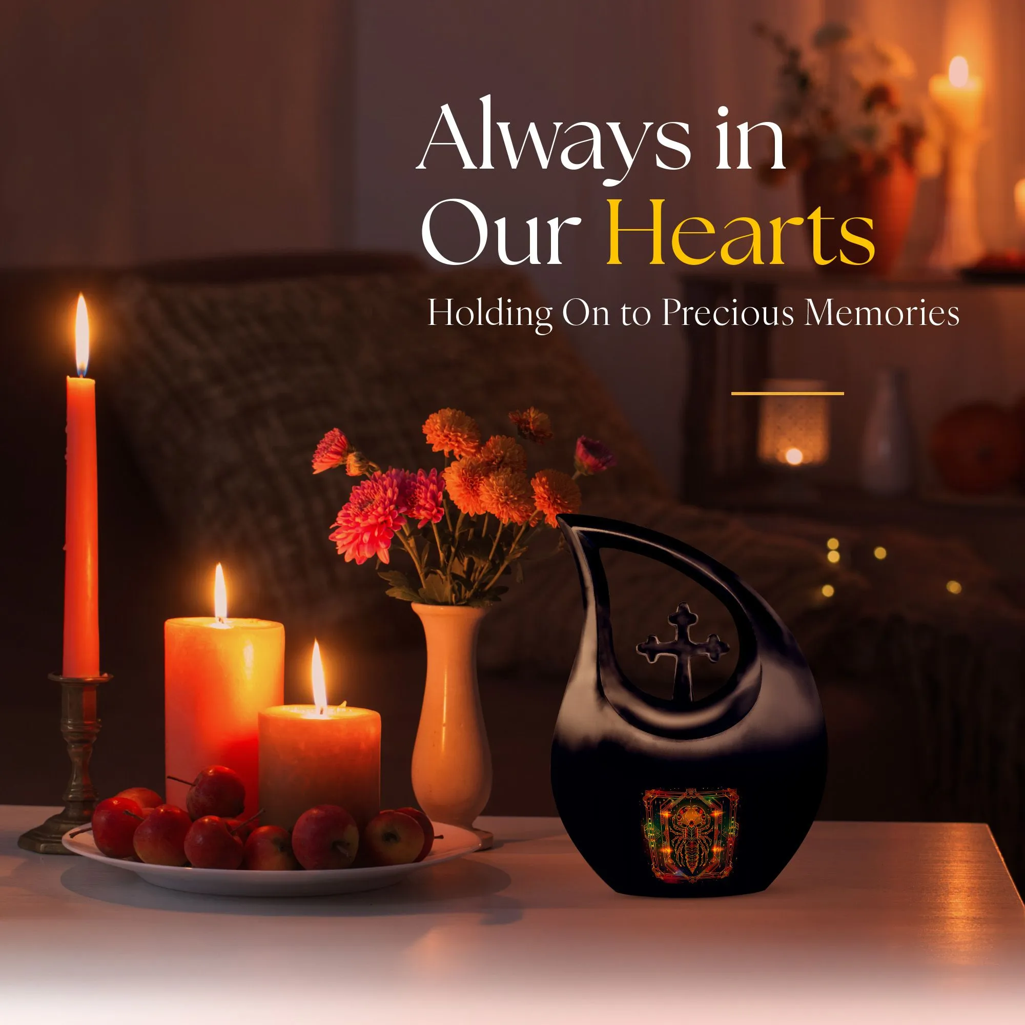 Zodiac Tribute Exquisite Memorial Urn For Ashes - A Timeless