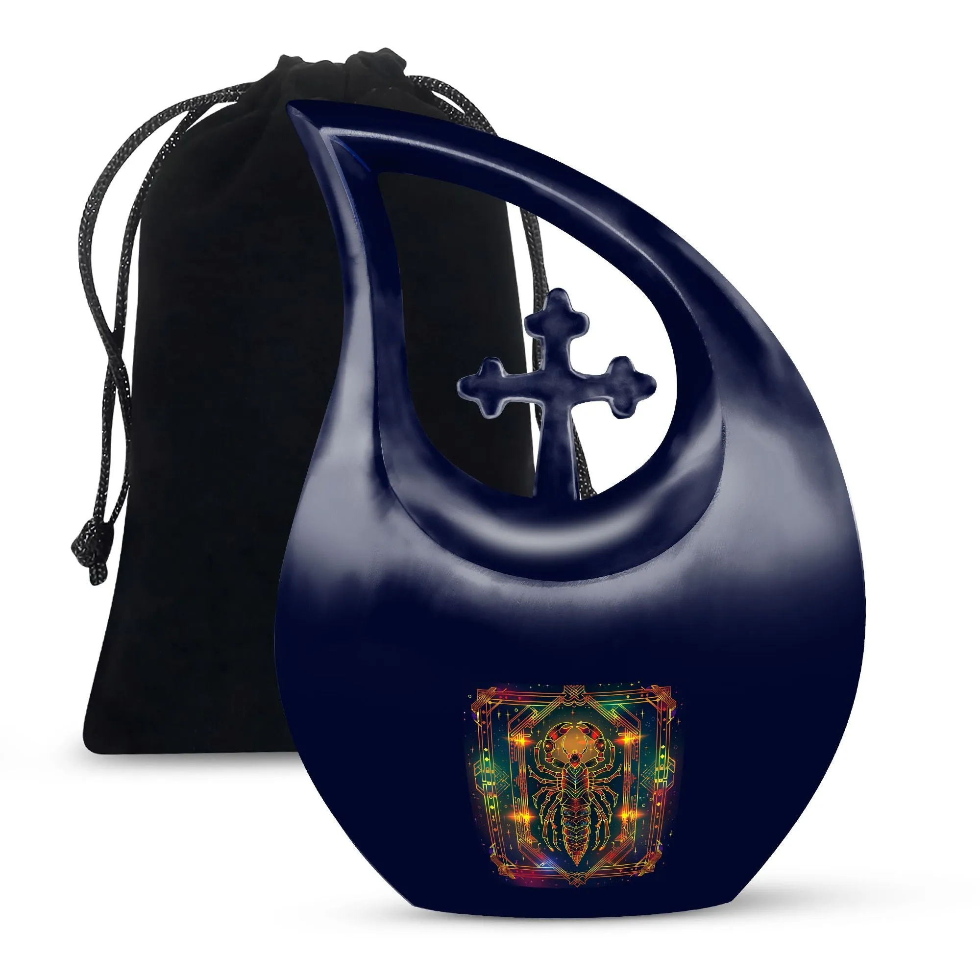 Zodiac Tribute Exquisite Memorial Urn For Ashes - A Timeless